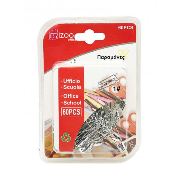 MIZOO ΠΑΡΑΜΑΝΕΣ ΑΣΗΜΙ 1# 60ΤΜΧ 1280-05